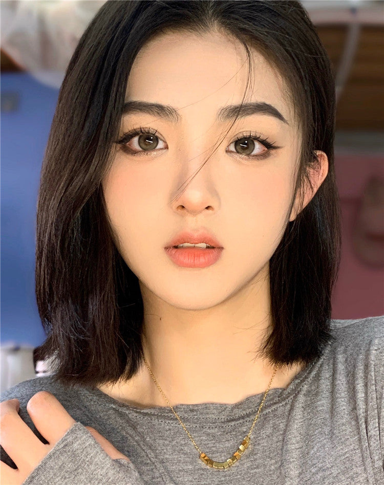 Ginomii Hanna Brown帕尼尼 月抛
