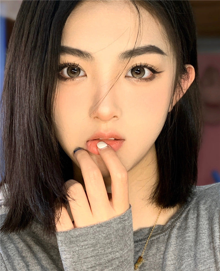 Ginomii Hanna Brown帕尼尼 月抛