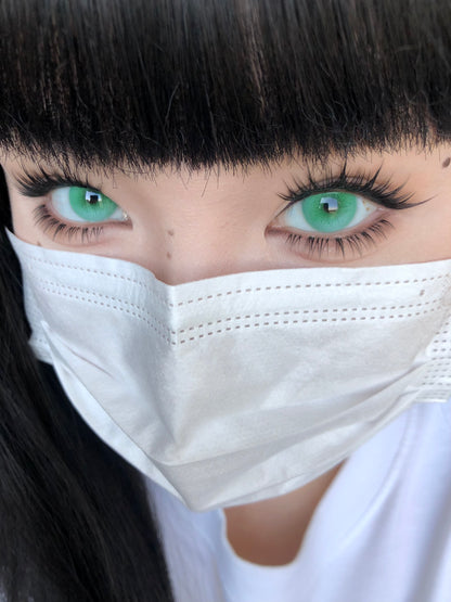 SERLTYCA 賽博蛇姬綠 半年拋/日拋1盒6片