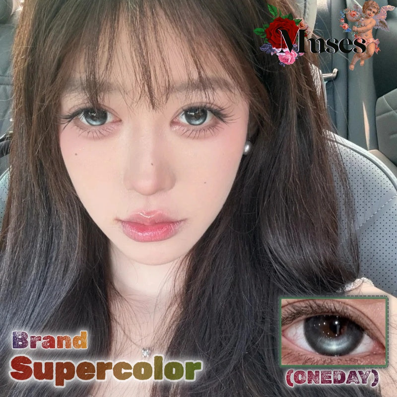Supercolor 超大清冷少女 日拋10片/1盒 ONEDAY CON (定軸高光)