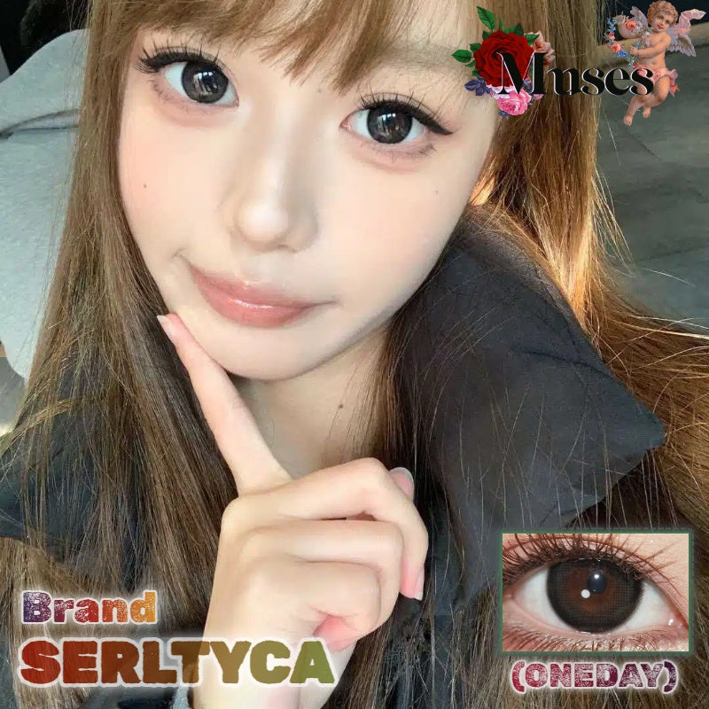 SERLTYCA 黑泡芙 半年拋/日拋1盒6片