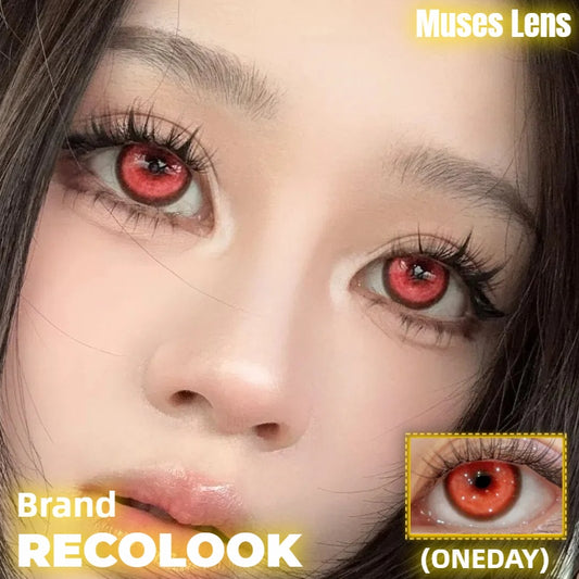 RECOLOOK 錦鯉之紅 半年拋 /日拋2片1盒裝(COSPLAY專用)