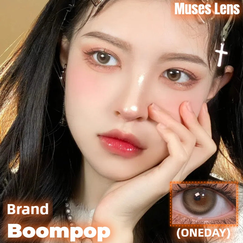 Boompop 卡其肉桂 日拋10片/1盒