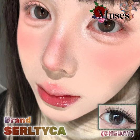 SERLTYCA 淡顏黑 半年拋/日拋1盒6片