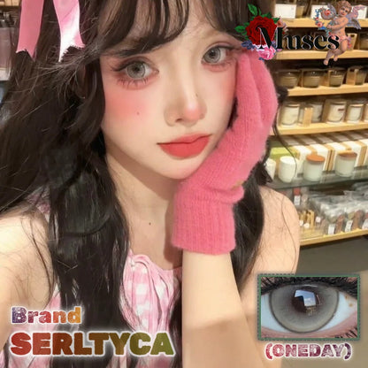 SERLTYCA 奶呼小熊棕 半年拋/日拋1盒6片