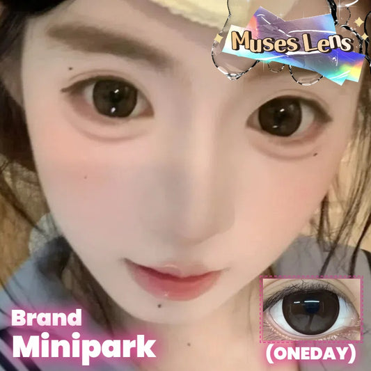 MIMIPARK 泡芙花庭園 日抛10片/1盒(14.5著色超大直徑)