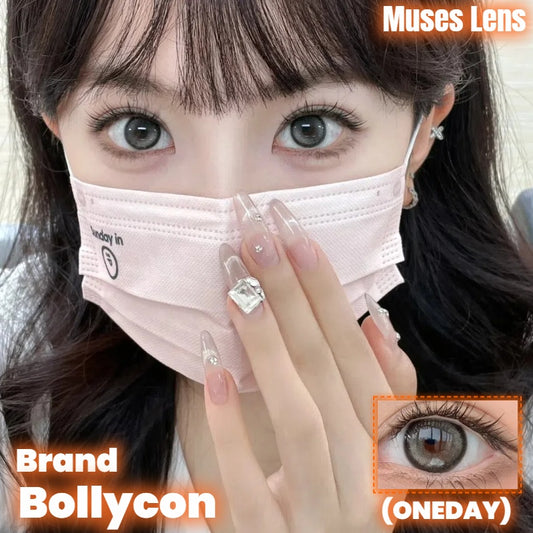 BOLLYCON 瑪瑙黑晶 日拋10片/1盒