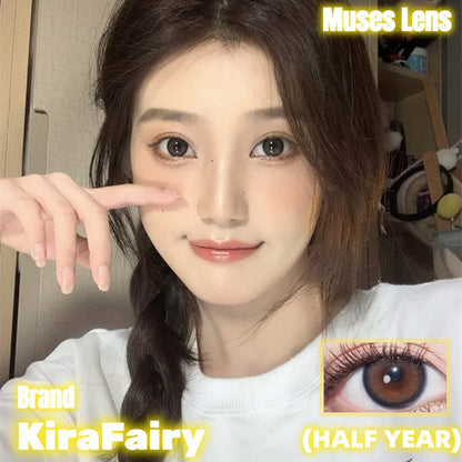 KiraFairy 霧面冷棕 半年拋
