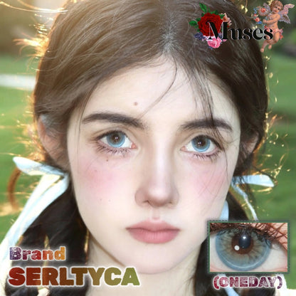 SERLTYCA 冰河祕境藍 半年拋/日拋1盒6片