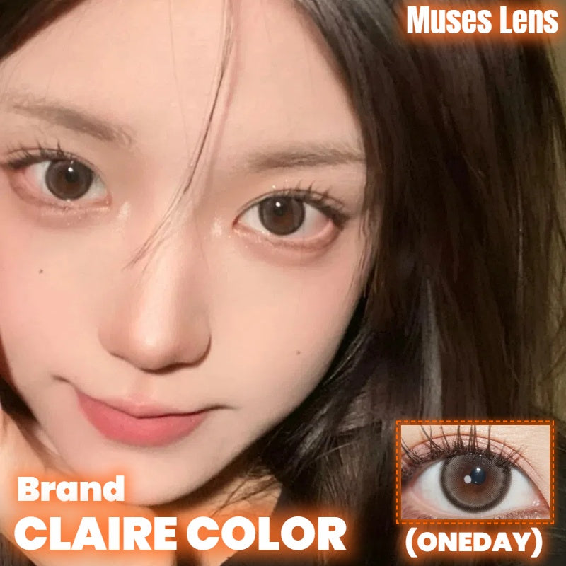 CLAIRE COLOR 水光奶褐 日拋10片/1盒