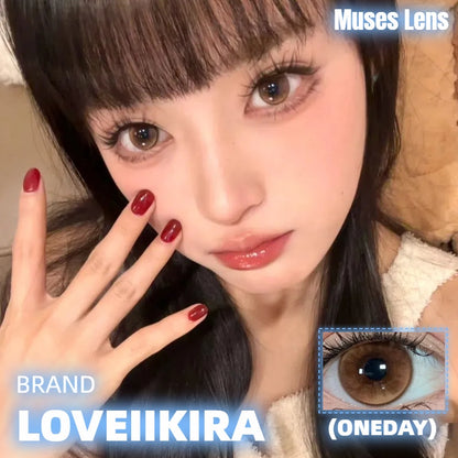 LOVEIIKIRA 琥珀月 日拋10片/1盒