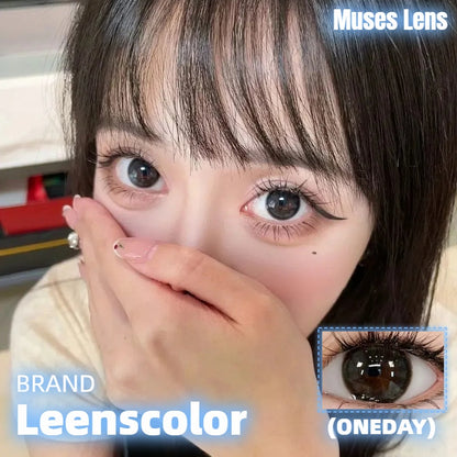 Leenscolor 大楊梅黑 日拋10片/1盒