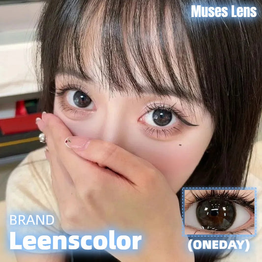 Leenscolor 大楊梅黑 日拋10片/1盒