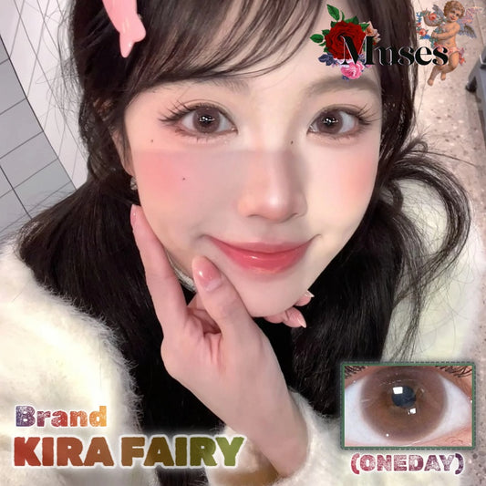 KiraFairy B12粉水日抛 小粉糯 日拋10片/盒