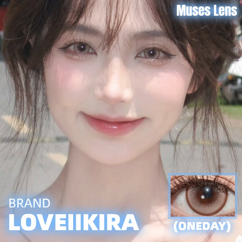 LOVEIIKIRA 閃閃棕 日拋10片/1盒
