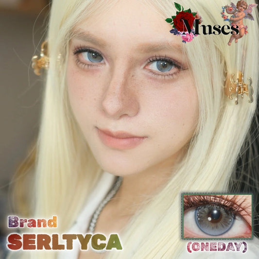 SERLTYCA 海藍寶藍 半年拋/日拋1盒6片