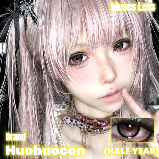 HUOHUOCON 黑絨蝶翼 半年拋