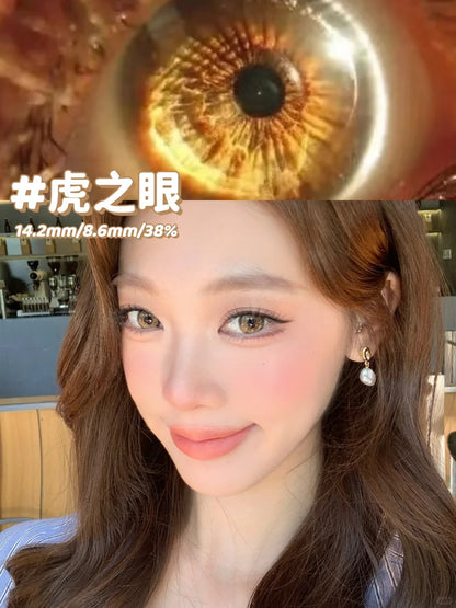 HONCON 虎之眼 日拋1盒10片/半年拋