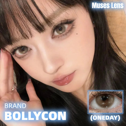 BOLLYCON 淡顏淺棕 日拋10片/1盒