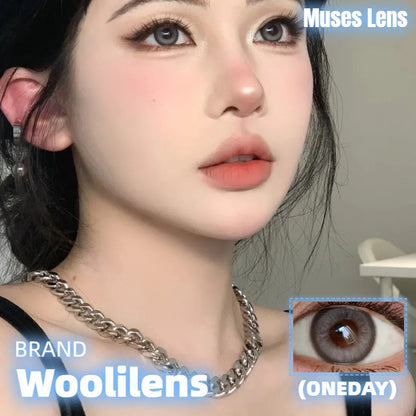 Woolilens 銀色山泉日拋 10片/1盒