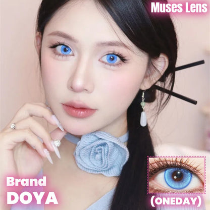 DOYA 蘭亭集序系列 晴山藍  Cosplay Con日拋一盒10片/2片試片裝