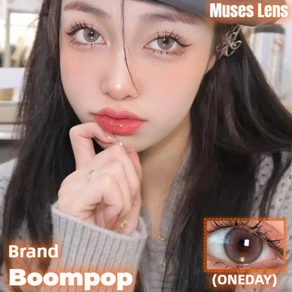 Boompop 奶油霧灰 日拋10片/1盒
