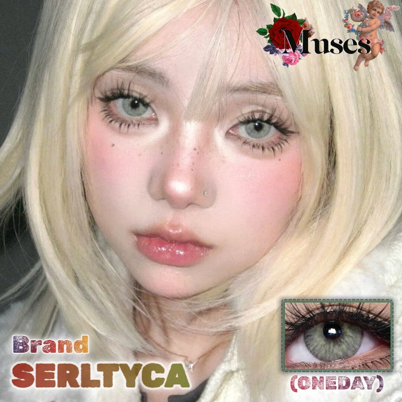 SERLTYCA 小狼女灰 半年拋/日拋1盒6片