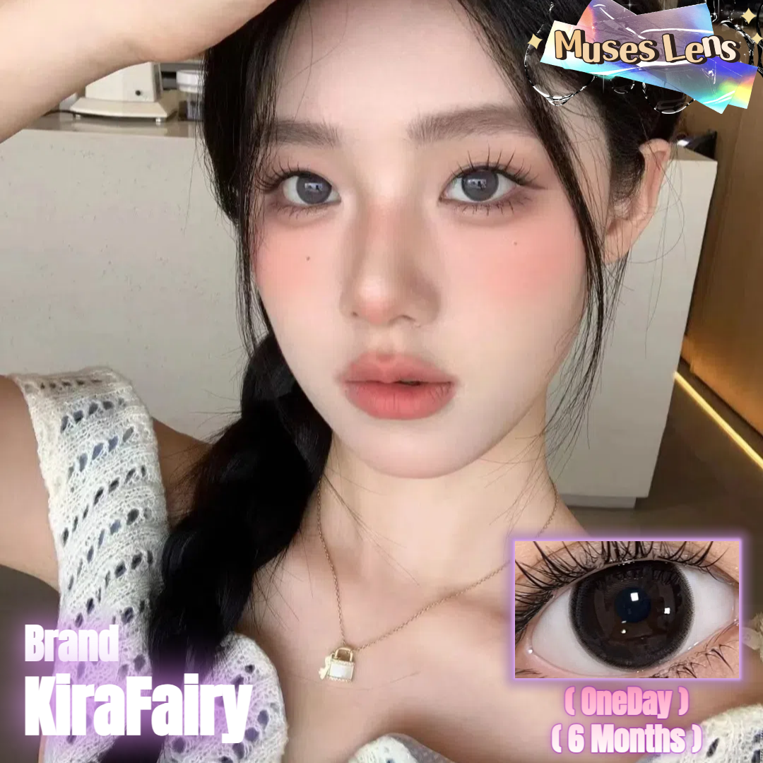 KiraFairy 川子灰 日拋1盒10片/半年拋