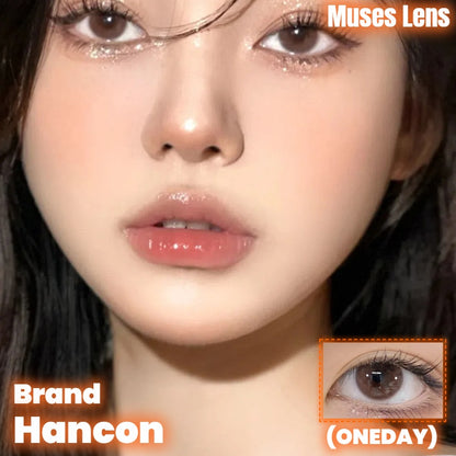 Hancon 玫瑰豆沙 日拋10片/1盒
