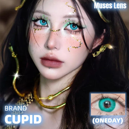 Cupid 丘比特 精靈王綠 Cos日拋(Cosaplay 專用)