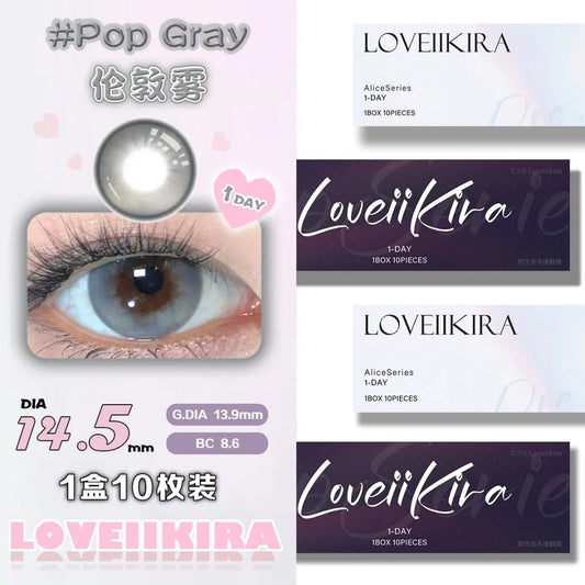 LOVEIIKIRA 倫敦霧 日拋10片/1盒