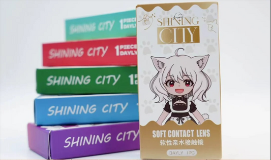 (缺貨嚴重,購買前查詢度數存貨)SHINING City 日拋組合優惠套裝 (Cosplay系列)