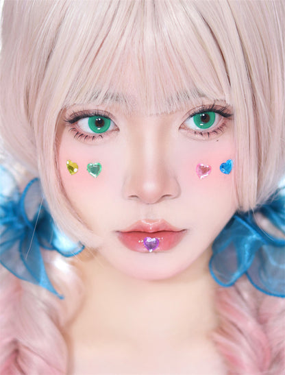 DOYA 小彩燈系列 星彩綠 Cosplay Con月拋一副