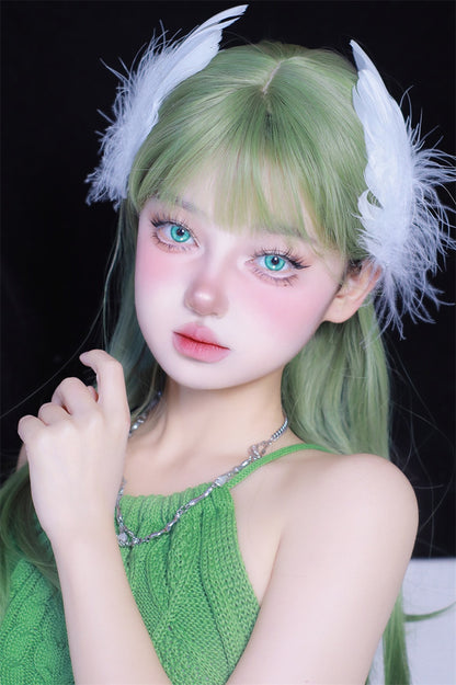 RISAKO梨沙子 魔藥綠 Cos年拋