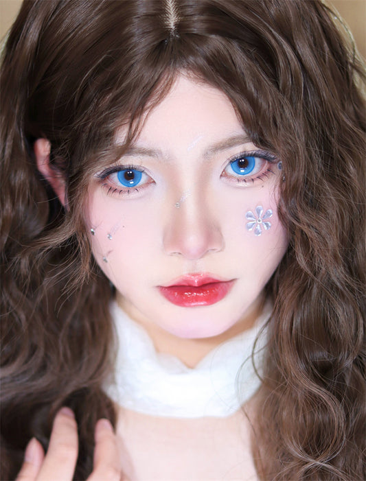 DOYA 小彩燈系列 鏡光藍 Cosplay Con月拋一副
