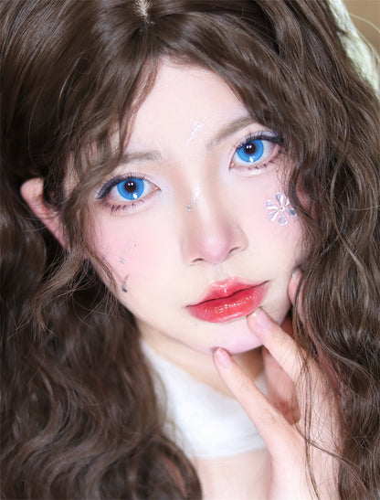 DOYA 小彩燈系列 鏡光藍 Cosplay Con月拋一副