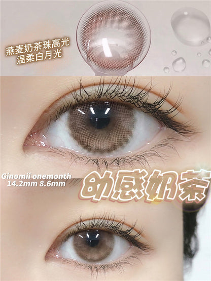 Ginomii Amasi Brown幼感奶茶 月抛