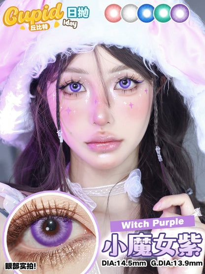 Cupid 丘比特 小魔女紫 Cos日拋(Cosaplay 專用)