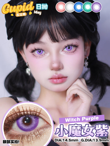 Cupid 丘比特 小魔女紫 Cos日拋(Cosaplay 專用)