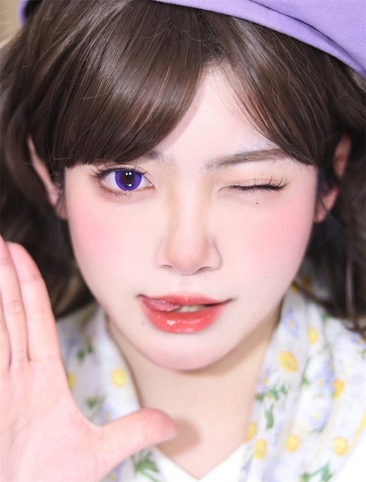 DOYA 小彩燈系列 閃電紫 Cosplay Con月拋一副