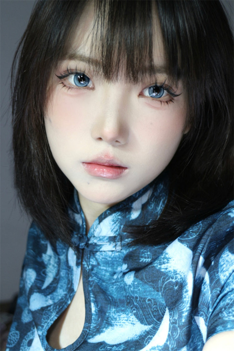 I’m Ariel Mercury blue 藍絲絨 半年拋