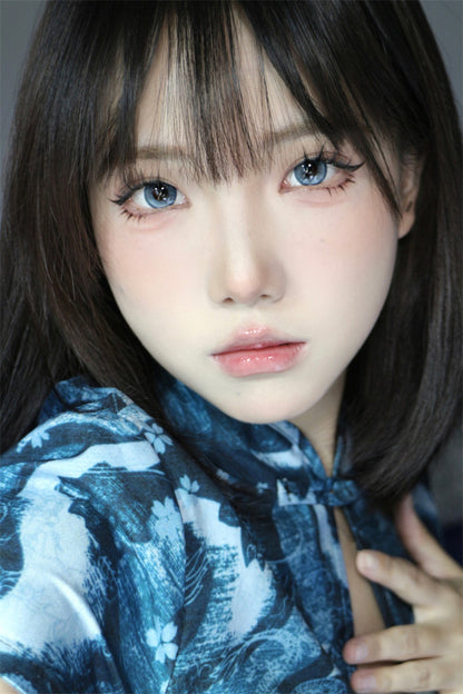 I’m Ariel Mercury blue 藍絲絨 半年拋