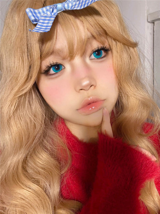 DOYA 小彩燈系列 翠羽青 Cosplay Con月拋/一副