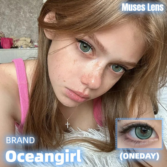 Ocean girl O-20 洋娃娃綠 日抛10片/1盒
