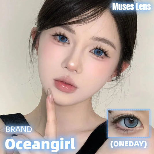 Ocean girl O-21 洋娃娃藍 日抛10片/1盒