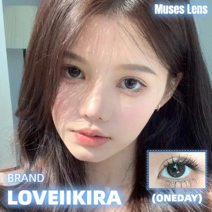 LOVEIIKIRA 黑珠珠 日拋10片/1盒