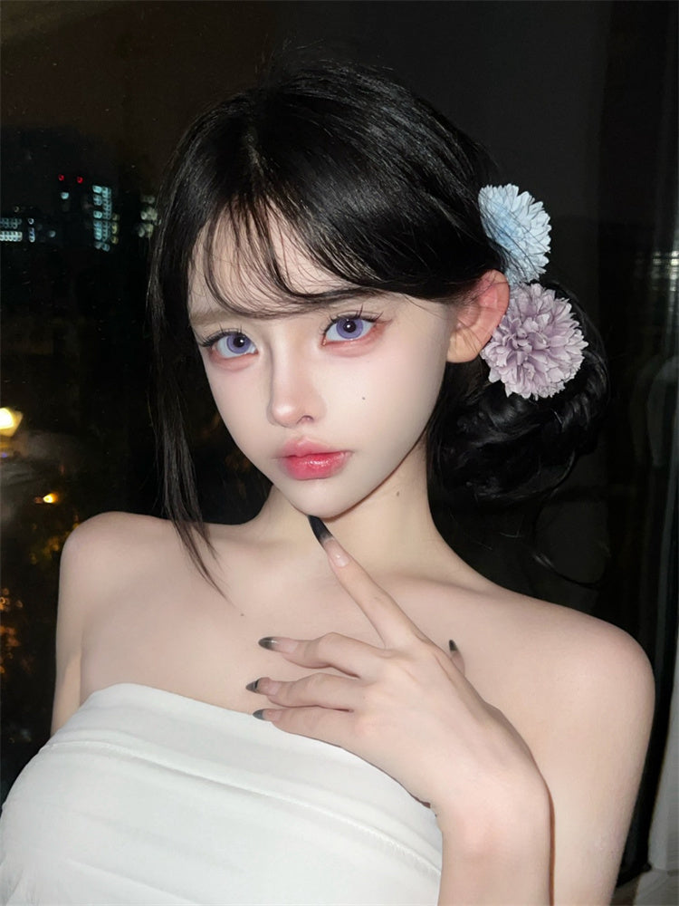DOYA 縮瞳.迷霧閃星系列 Cosplay Con日拋2片裝 狂歡紅/暗流藍/松石綠/繡虎黃/漩渦紫/清漠灰/兵長藍/日向白