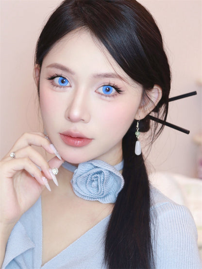 DOYA 蘭亭集序系列 晴山藍  Cosplay Con日拋一盒10片/2片試片裝