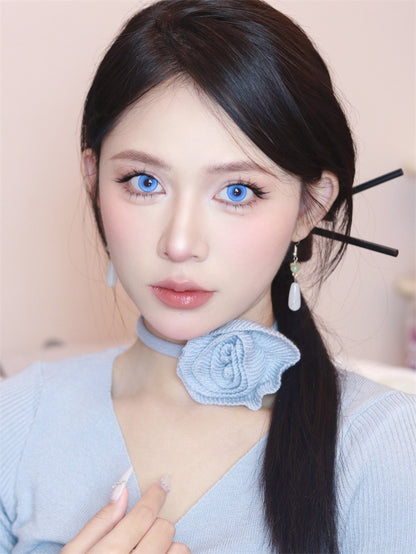 DOYA 蘭亭集序系列 晴山藍  Cosplay Con日拋一盒10片/2片試片裝