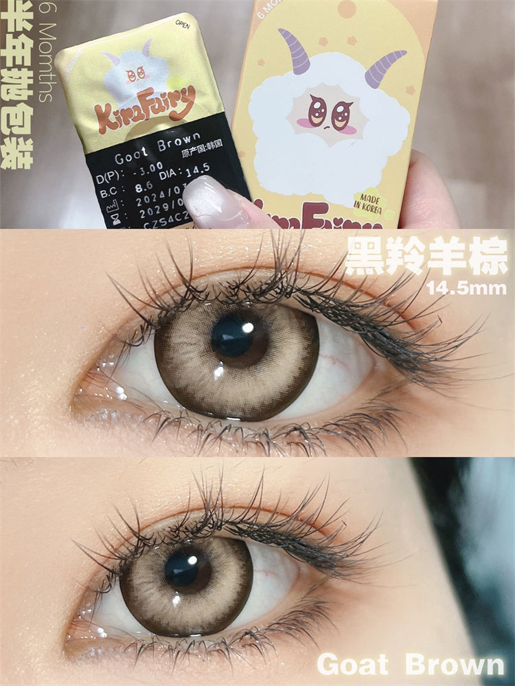 KiraFairy 黑羚羊棕 半年拋